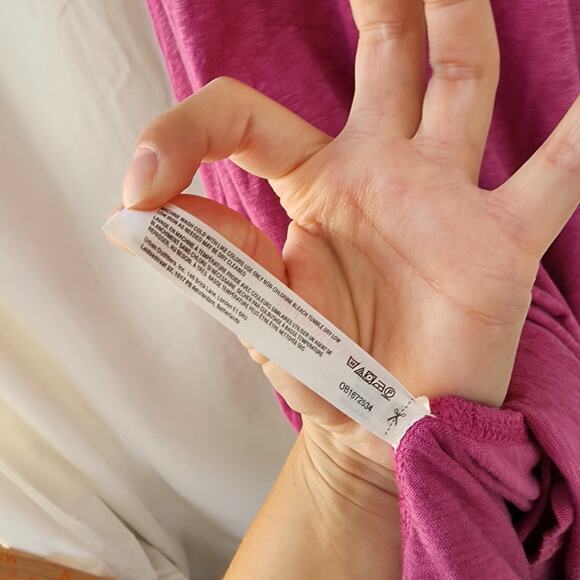 Free people beach Elisa Maxi Dress Dahlia Mauve NWT S oversized relaxed cotton - Picture 10 of 11